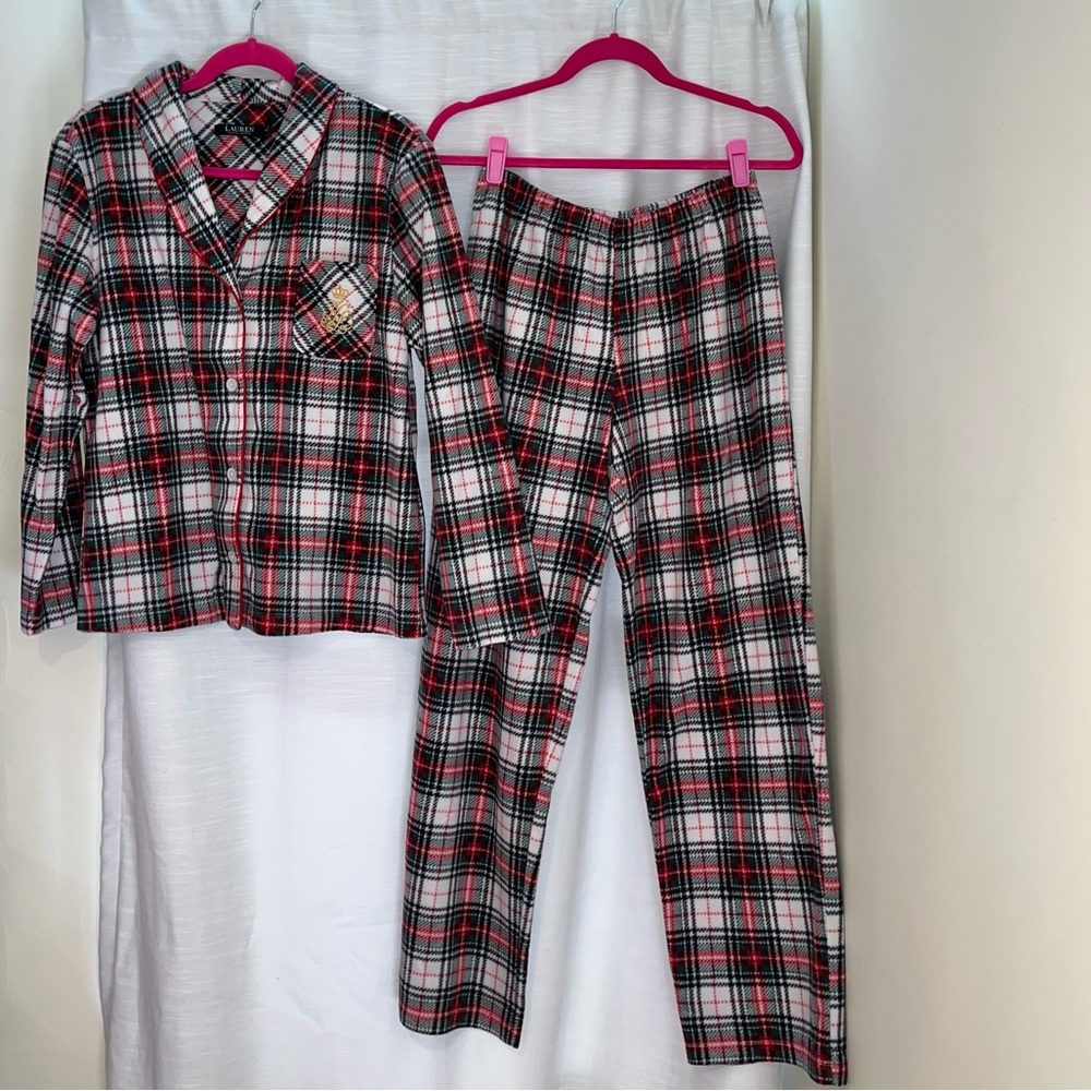 Ralph Lauren Fleece Pajama Set